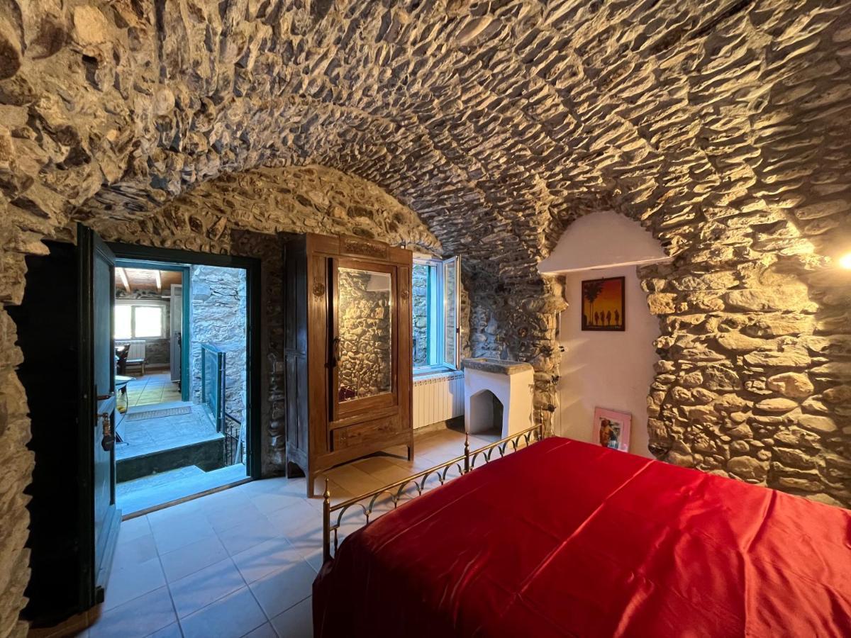 Casa Victoria - Full Equipped Stone House Villa Rocchetta Nervina Ngoại thất bức ảnh